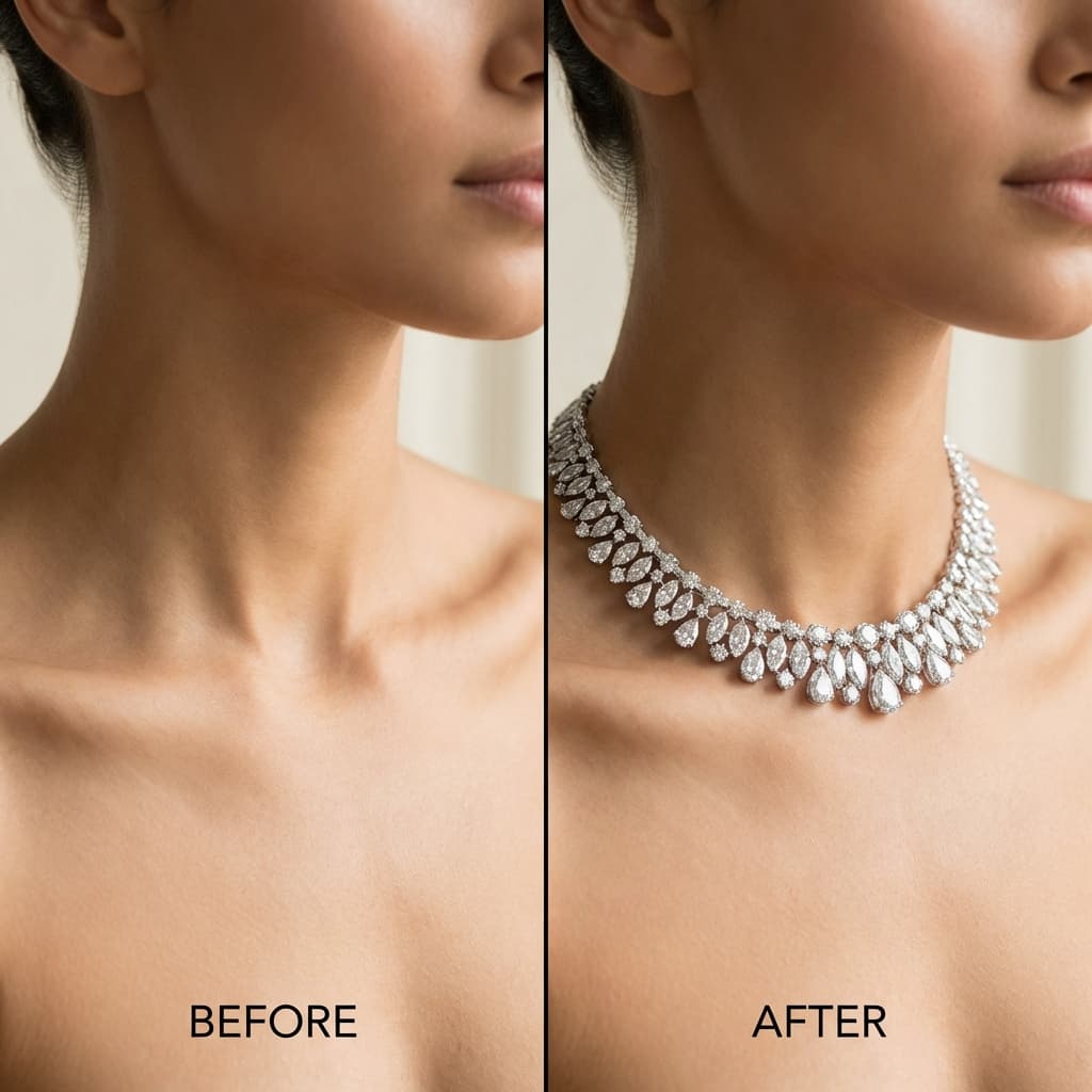 Virtual Necklace Try-On